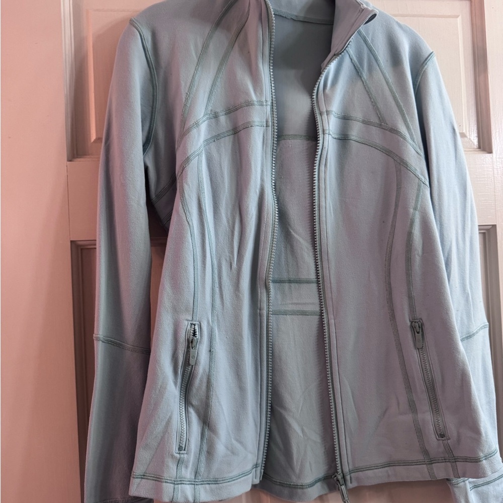 Lululemon Athletica Soft Blue Utility Jacket